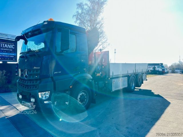 Autokran MERCEDES-BENZ Arocs 2548 6x4 ALLRAD KRAN 21m SEILWINDE