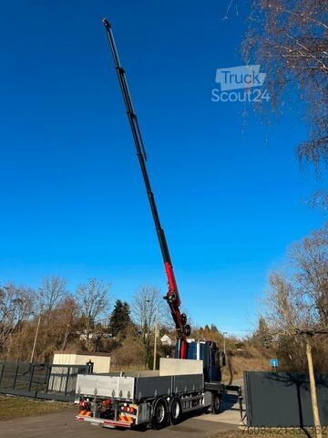 LKW mit Pritsche (offen) MERCEDES-BENZ Arocs 2548 6x4 ALLRAD KRAN 21m SEILWINDE