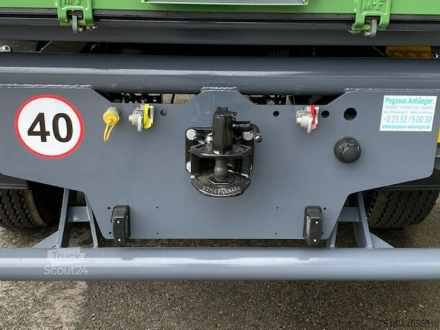 Remorque benne trilibérale Metal-Fach T755 Tandemdreiseitenkipper NEU 18to