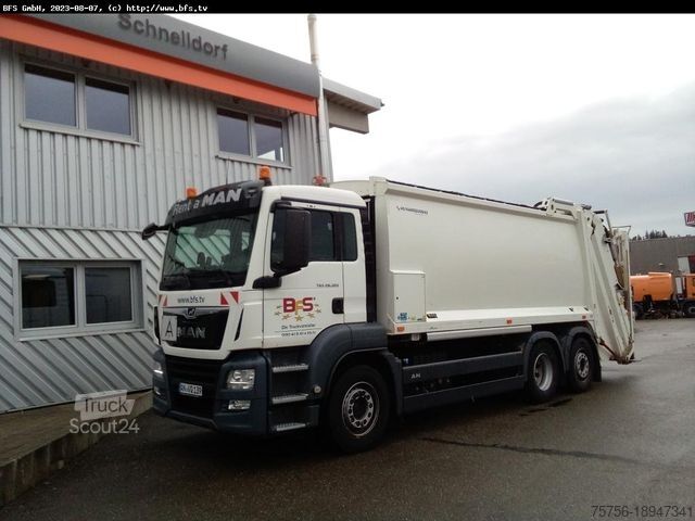 Atkritumu vedējs MAN TGS 28.320 6x2-4 BL HS UL Olympus 23 - Euro Max