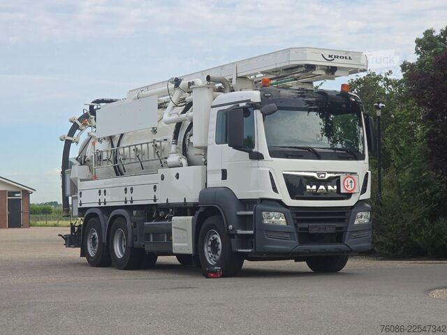 Saugfahrzeug MAN TGS 28/470 KROLLCOMBI K14.0/28P!! SLECHTS 39dkm...
