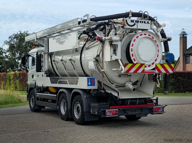 Saugfahrzeug MAN TGS 28/470 KROLLCOMBI K14.0/28P!! SLECHTS 39dkm...