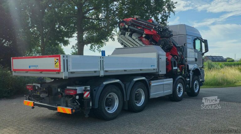 Standard-SZM MAN TGS 37/510 8x4 FASSI 115tm KRAAN/ FYJIB/LIER/ T...
