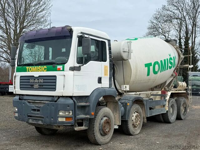 Liquidificador MAN TGA 35.360 MAN TGM 35.360 8x4 Liebherr 10m³