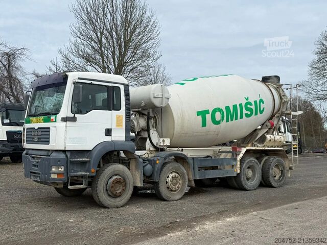 Liquidificador MAN TGA 35.360 MAN TGM 35.360 8x4 Liebherr 10m³