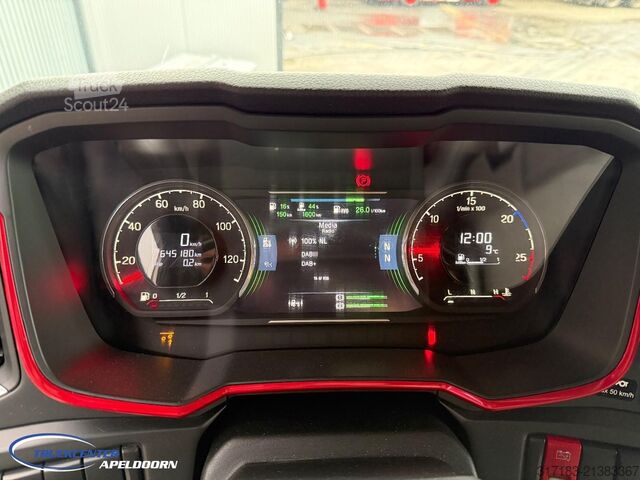 Podwozie z kabiną Scania R580 V8 NGS Retarder, 9000 kg Vooras, PTO, 6x2