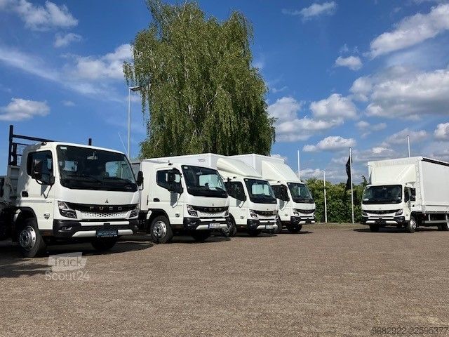 Trijų pusių savivartis furgonas FUSO FUSO eCanter 4S15E Dreiseitenkipper DAB+CarPlay
