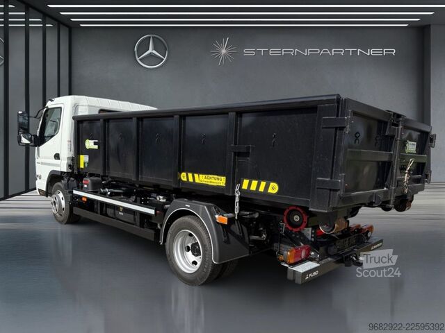 Přizpůsobená dodávka FUSO Canter 7C18 Abrollkipper mit Container KAMERA