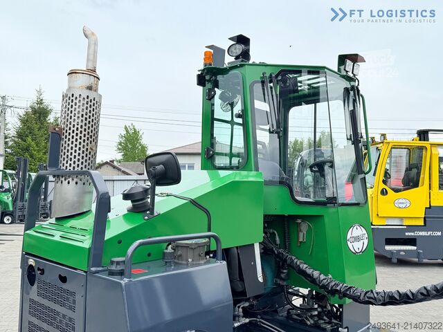 Empilhador de 4 vias Combilift C4000 / GAS / 9300MM / FREE-LIFT / CABIN