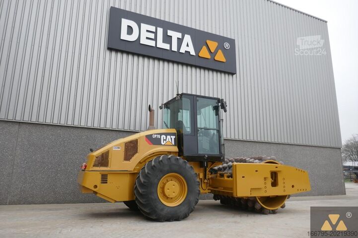 Enkele wals Caterpillar CP76