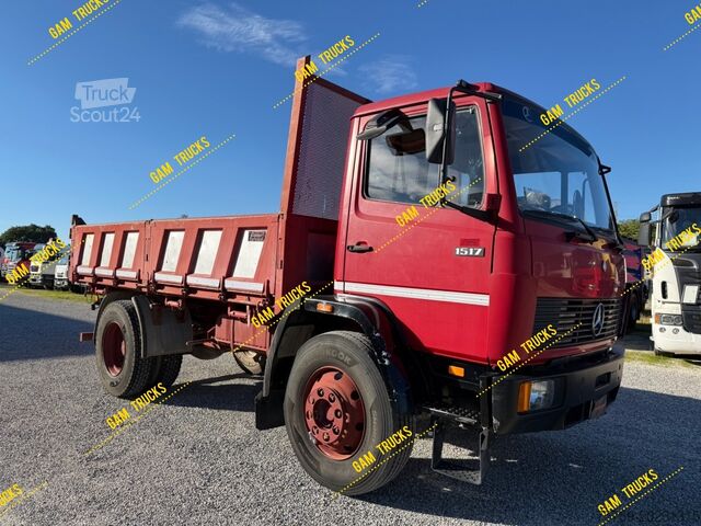 Autocarro ribaltabile Mercedes-Benz 1517K KIPPER TOP ZUSTAND