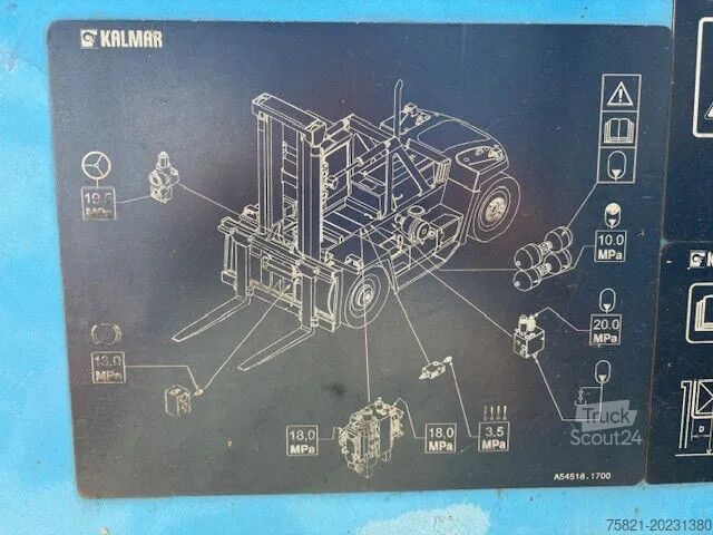 Containerstapler Kalmar DFC 420 - 12 DFC 420-12
