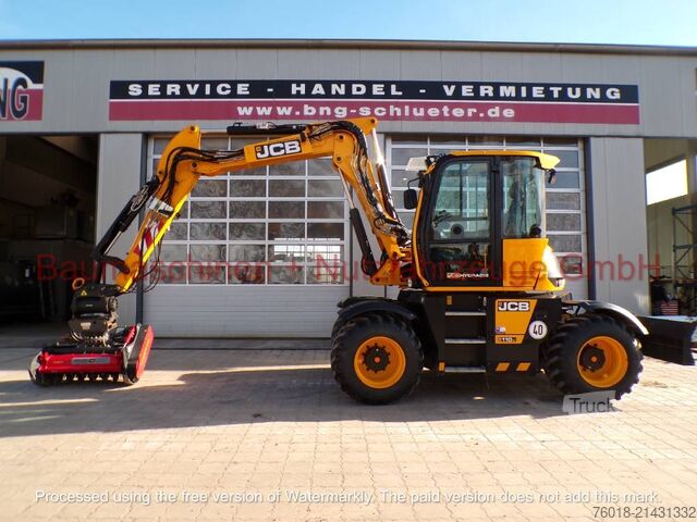 Pyörökaivukone JCB Hydradig 110W DEMO Joysticklenkung