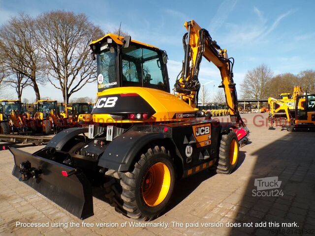 Pyörökaivukone JCB Hydradig 110W DEMO Joysticklenkung