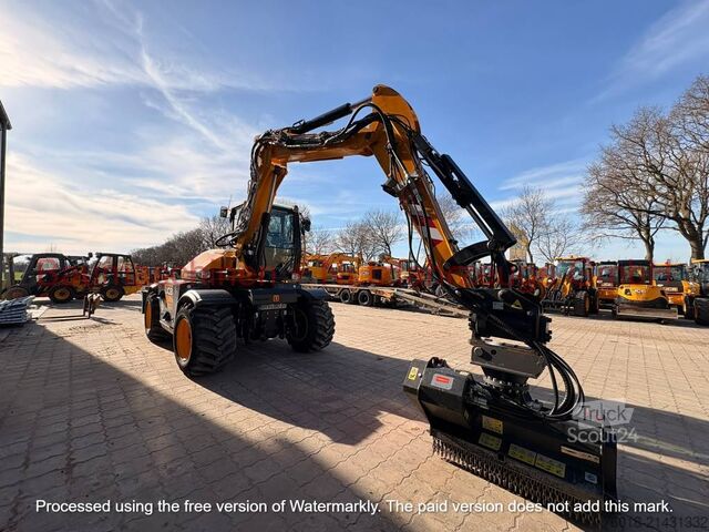 Pyörökaivukone JCB Hydradig 110W DEMO Joysticklenkung