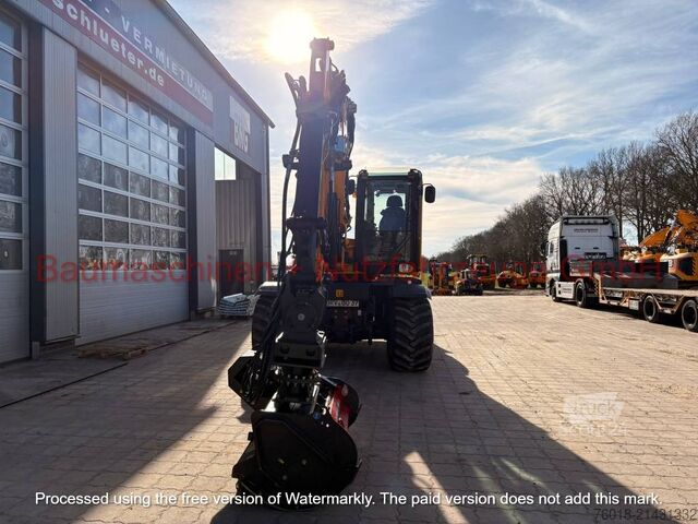 Pyörökaivukone JCB Hydradig 110W DEMO Joysticklenkung