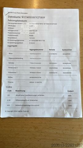 Kipper LKW UNIMOG U435 Kipper mit Reifendruckregelanlage