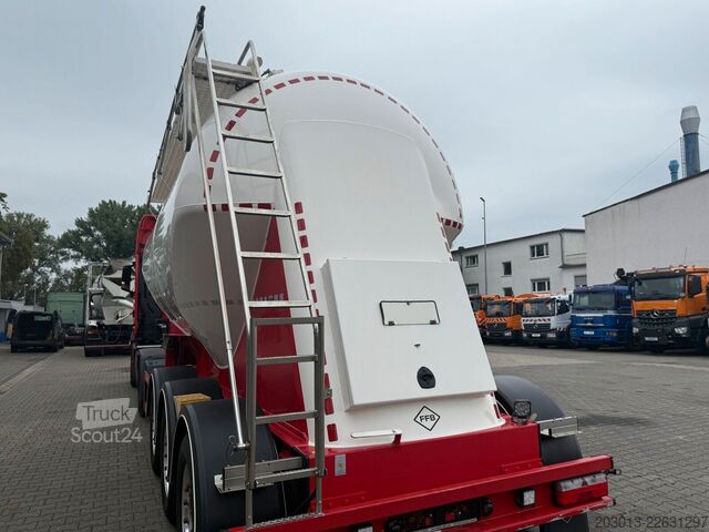 Siloauflieger FELDBINDER FFB Silo Auflieger TEUT 26.3 - 26 m³ Asche Gülle
