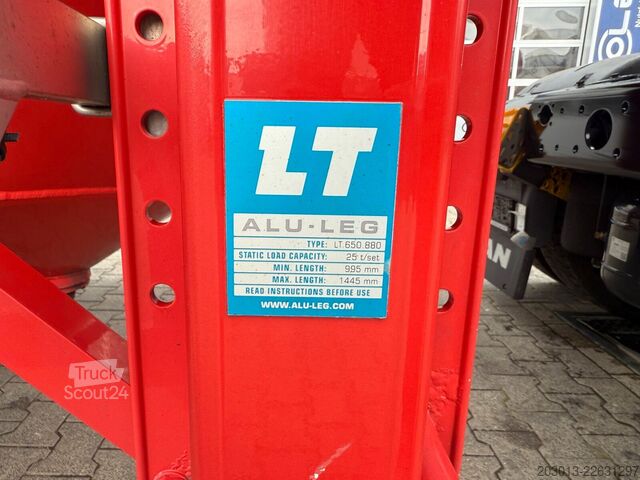 Siloauflieger FELDBINDER FFB Silo Auflieger TEUT 26.3 - 26 m³ Asche Gülle