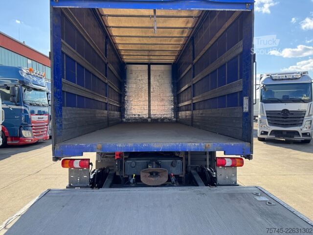 LKW mit Pritsche & Plane MERCEDES-BENZ ATEGO 1530 * SCHLAFKABINE * LBW 2 T *KLIMA *