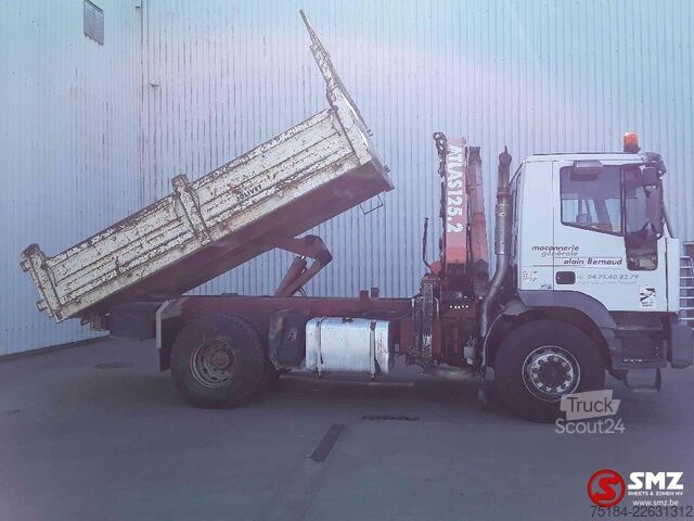 Kipper mit Kran Iveco Eurotrakker 190 E 27 Atlas Ak 1252 A3