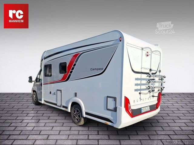 Autocaravana semi-integrada BÜRSTNER Campeo TD 660 Automatik, Hubbett