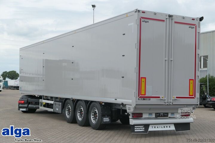 Semirremolque con piso móvil KNAPEN K 100, 92m³, 10mm Boden, Funk, Luft-Lift, SAF
