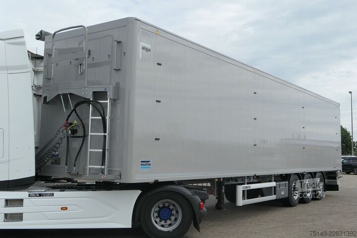 Semirremolque con piso móvil KNAPEN K 100, 92m³, 10mm Boden, Funk, Luft-Lift, SAF