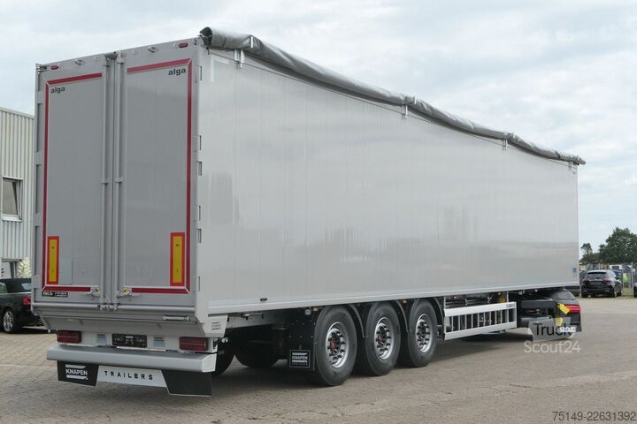 Semirremolque con piso móvil KNAPEN K 100, 92m³, 10mm Boden, Funk, Luft-Lift, SAF