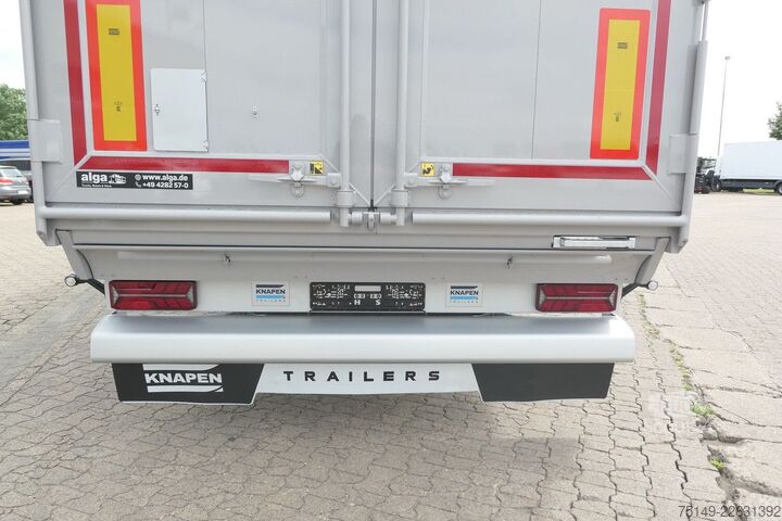Semirremolque con piso móvil KNAPEN K 100, 92m³, 10mm Boden, Funk, Luft-Lift, SAF