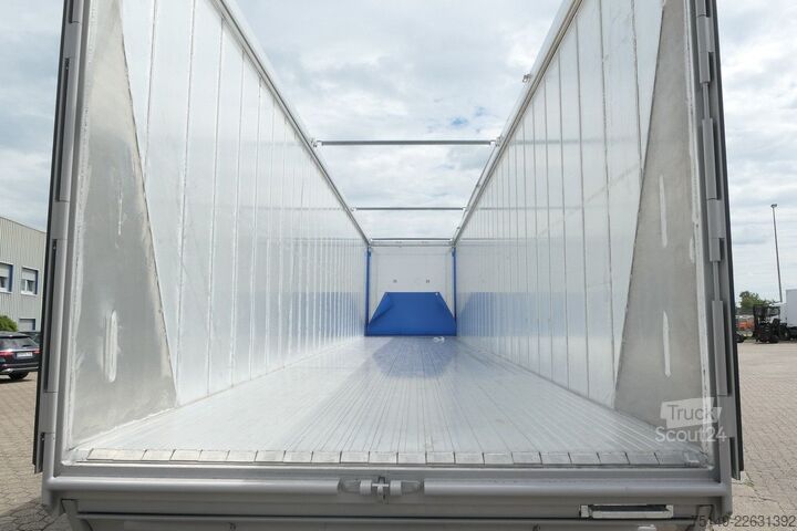 Semirremolque con piso móvil KNAPEN K 100, 92m³, 10mm Boden, Funk, Luft-Lift, SAF