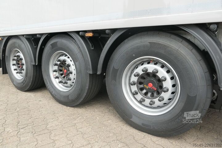Semirremolque con piso móvil KNAPEN K 100, 92m³, 10mm Boden, Funk, Luft-Lift, SAF