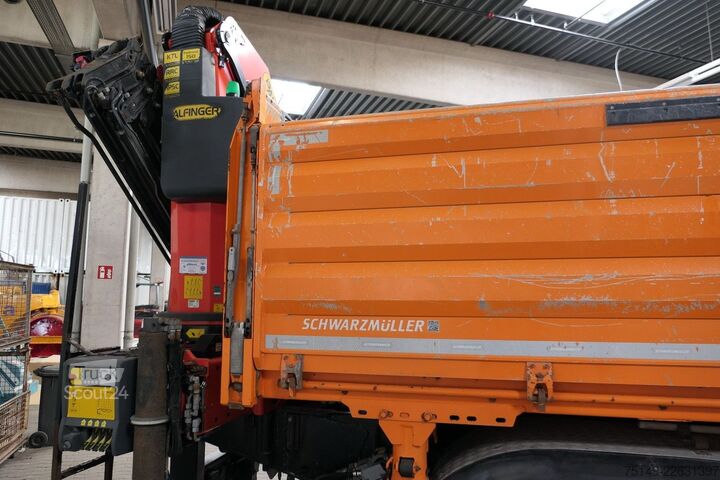 Tippbil MAN 26.480 TGS, Palfinger PK23002-SH, abnehmbar,Funk