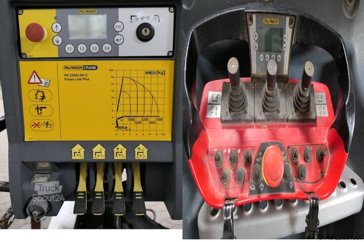 Tippbil MAN 26.480 TGS, Palfinger PK23002-SH, abnehmbar,Funk
