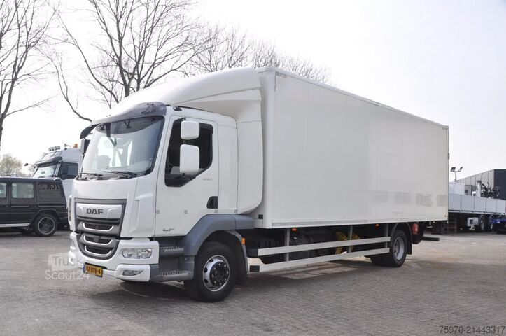 Suitcase DAF LF 290 FA 2018 4X2 BOX + LIFT