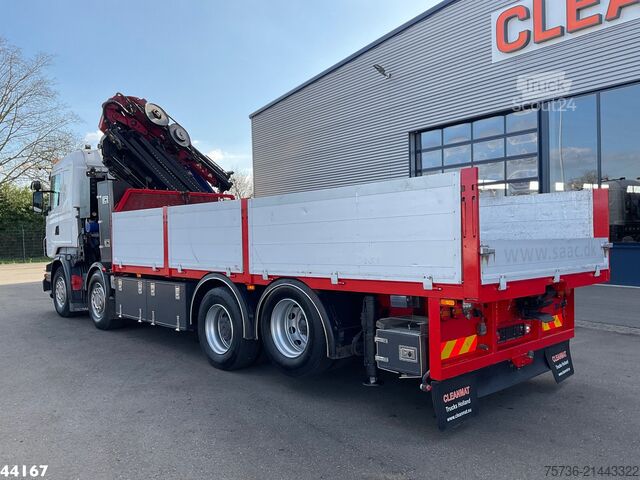 Camion-grue Scania R 480 Amco Veba 95 Tonmeter laadkraan + Fly-Jib
