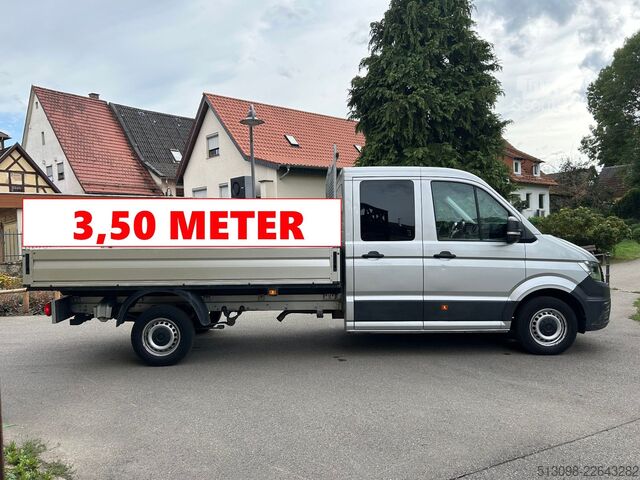 شاحنة صغيرة بيك أب VW CRAFTER PRITSCHE DoKa TEMP. KLIMA NAVI AHK SHZ