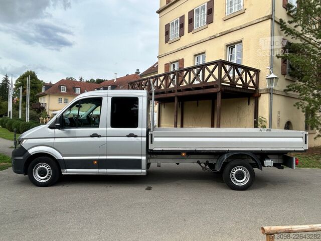 شاحنة صغيرة بيك أب VW CRAFTER PRITSCHE DoKa TEMP. KLIMA NAVI AHK SHZ