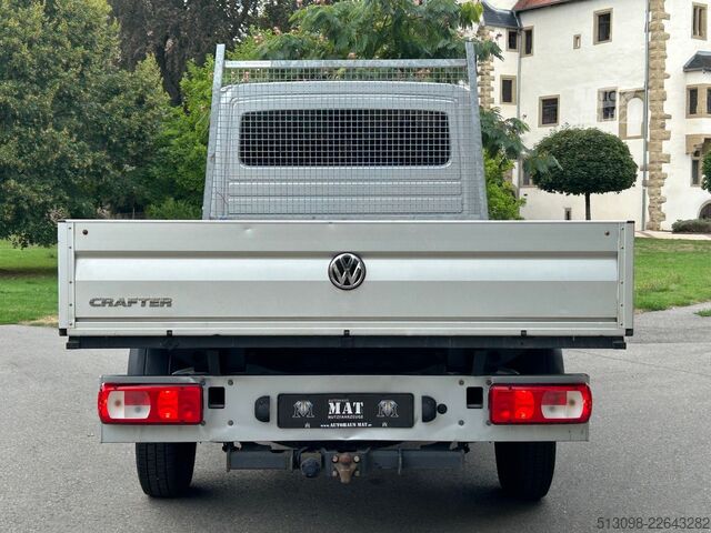 شاحنة صغيرة بيك أب VW CRAFTER PRITSCHE DoKa TEMP. KLIMA NAVI AHK SHZ