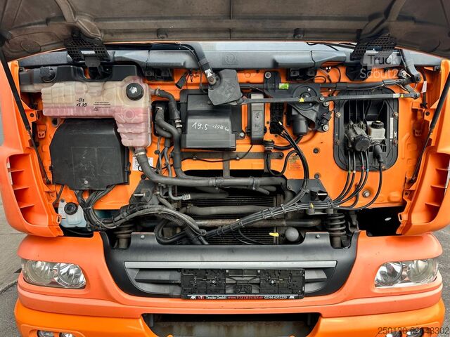 شاحنة مسطحة DAF LF 55.280 4x2 BL Pritsche mit FASSI LK & Glastr.