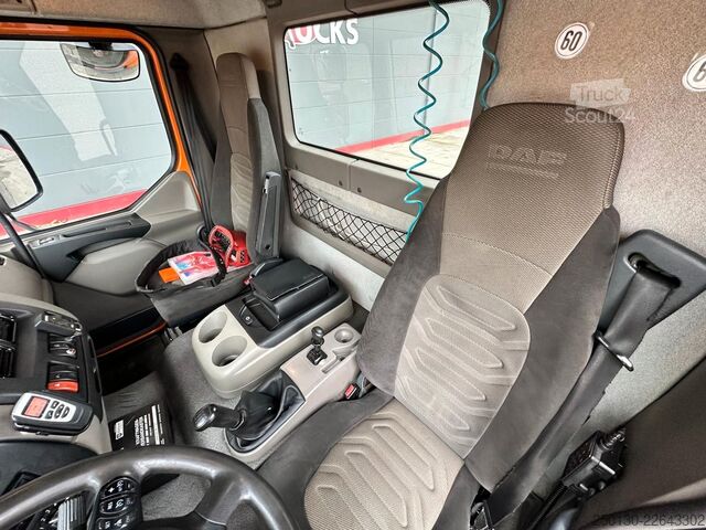 شاحنة مسطحة DAF LF 55.280 4x2 BL Pritsche mit FASSI LK & Glastr.