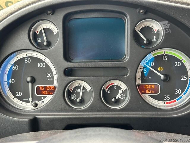 شاحنة مسطحة DAF LF 55.280 4x2 BL Pritsche mit FASSI LK & Glastr.
