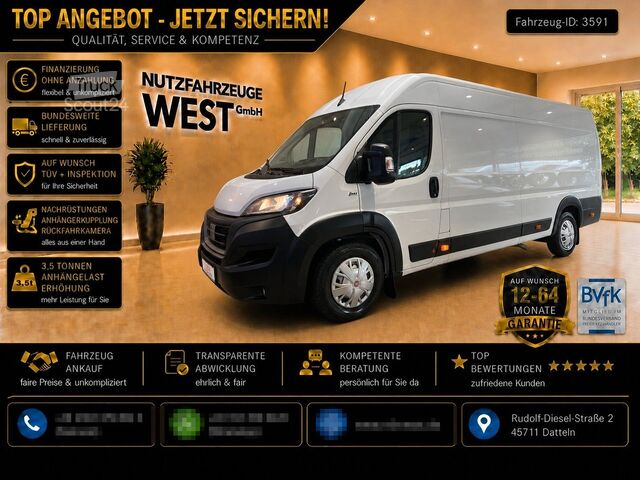 Kastenwagen hoch FIAT Ducato Maxi Hoch+Lang*L5-H2*Garantie*1.Hand*