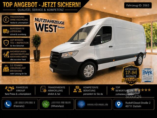 Kastenwagen hoch MERCEDES-BENZ Sprinter 214/316 CDI Hoch+Lang*L2-H2*Garantie*