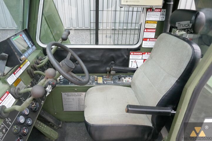 Grubaus reljefo kranas Grove RT875 Ex-army