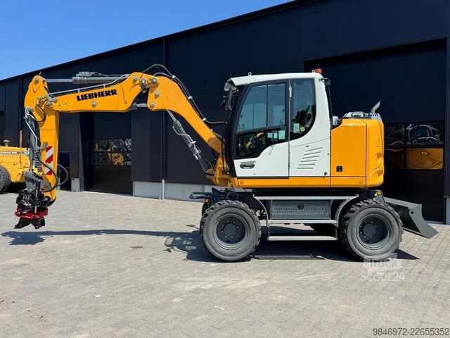 Escavadora de rodas Liebherr A910-2023 800 UUR ROTOTILT !!