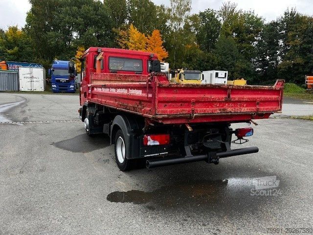 Driezijdige kipper bestelwagen MAN TGL 8.180 Mit Meiller Dreiseitenkipper
