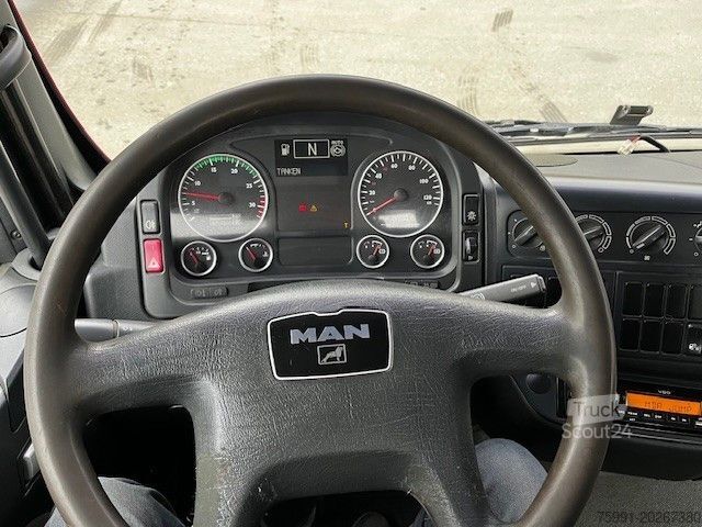 Driezijdige kipper bestelwagen MAN TGL 8.180 Mit Meiller Dreiseitenkipper
