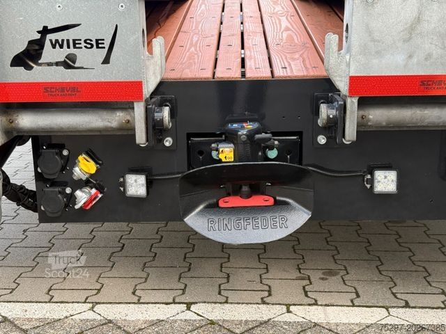 Camion porte-voitures MAN TGS 35.520 8x2H Maschinentransporter Funk* Seil*