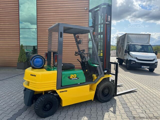 Vysokozdvižný vozík Komatsu FG20 // VERY GOOD CONDITION